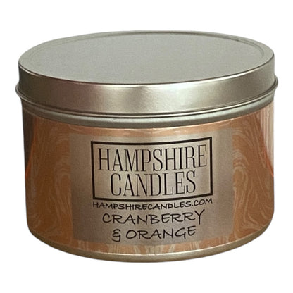 Full Range Of Scented Candle Tins