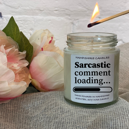 Sarcastic Comment Jar Candle