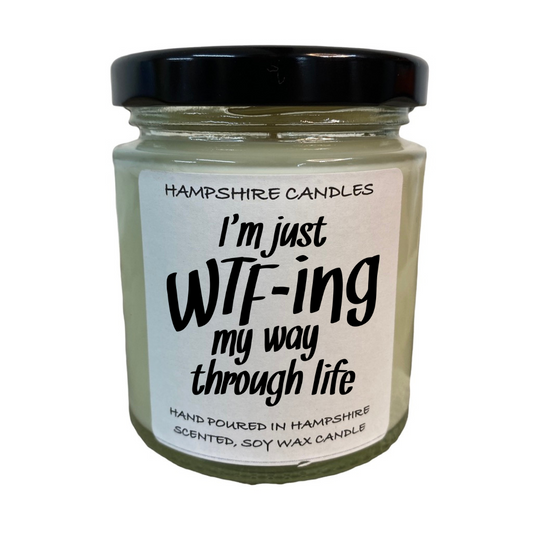 WTF-Ing Through Life Jar Candle