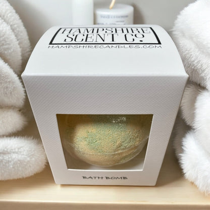 MELON JUMBO BATH BOMB MADE MY HAMPSHIRE SCENT CO