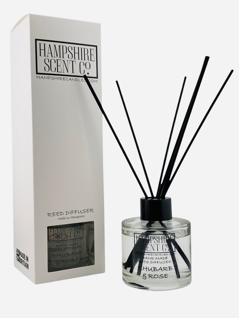 Rhubarb and Rose Wholesale Reed Diffuser 100ml (Pack of Four)