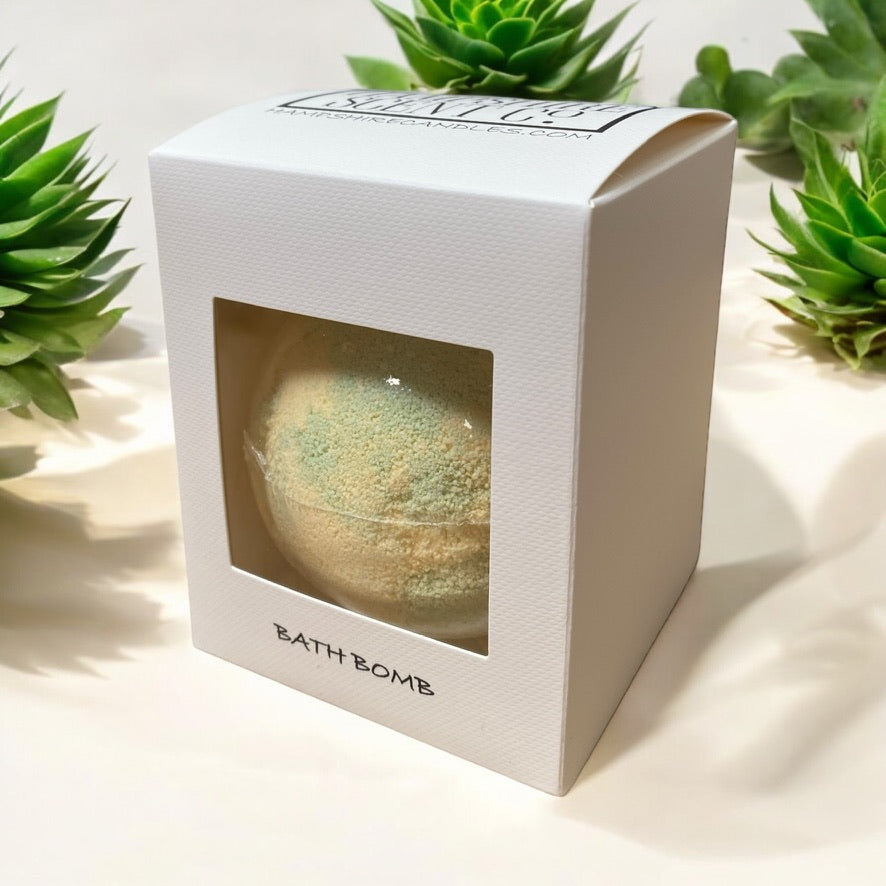 MELON JUMBO BATH BOMB MADE MY HAMPSHIRE SCENT CO