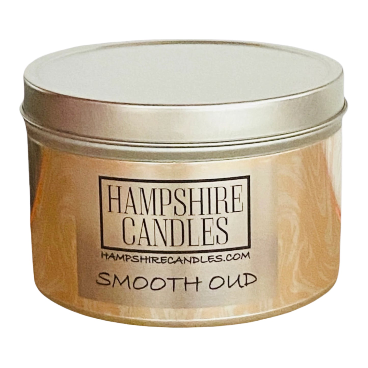 Smooth Oud Tin Candle (Pack of Four)