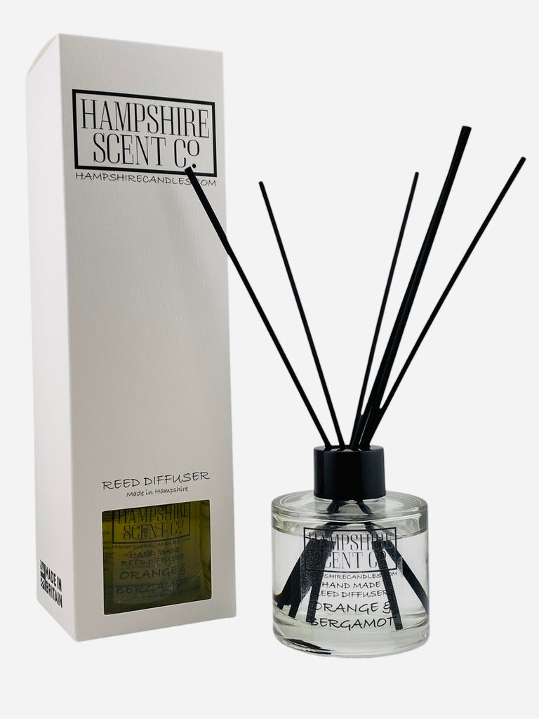 Orange and Bergamot Wholesale Reed Diffuser 100ml (Pack of Four)