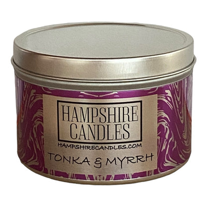 Full Range Of Scented Candle Tins