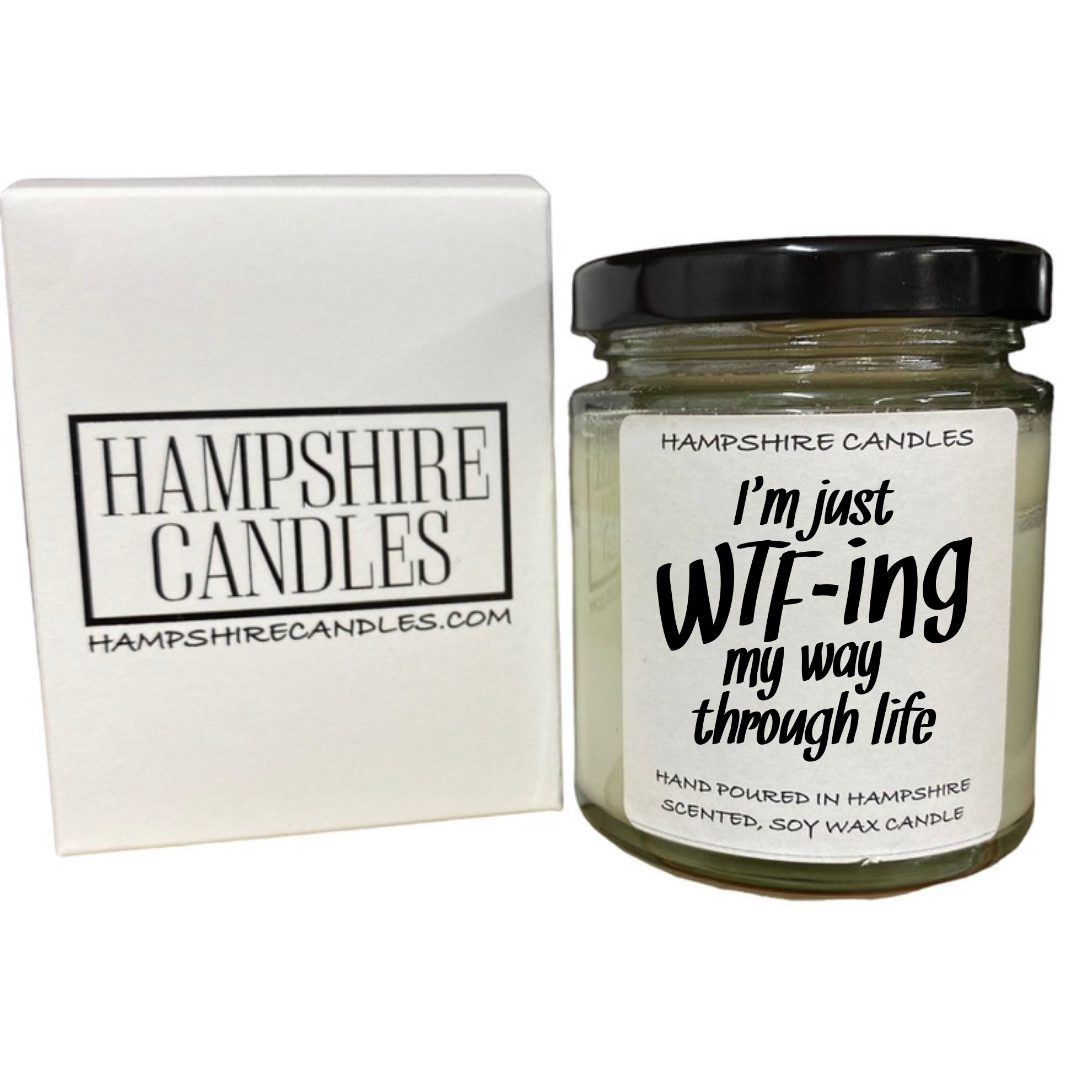 WTF-Ing Through Life Jar Candle