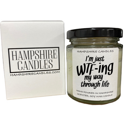 WTF-Ing Through Life Jar Candle