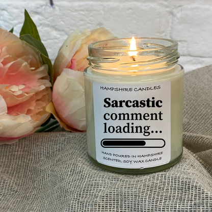 Sarcastic Comment Jar Candle