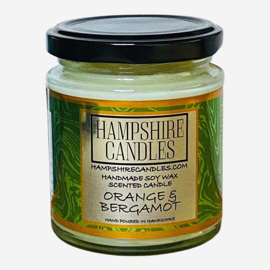 Orange and Bergamot Wholesale Jar Candle (Pack of Four)