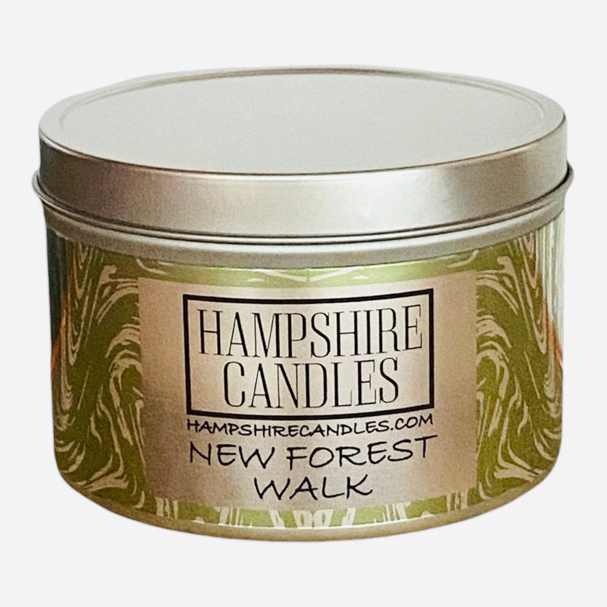 New Forest Walk Tin Candle (Pack of Four)