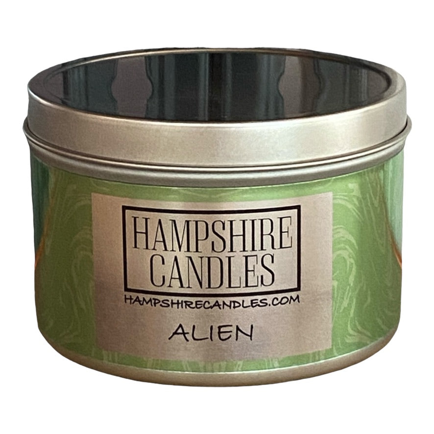 Alien Scented Tin Candle