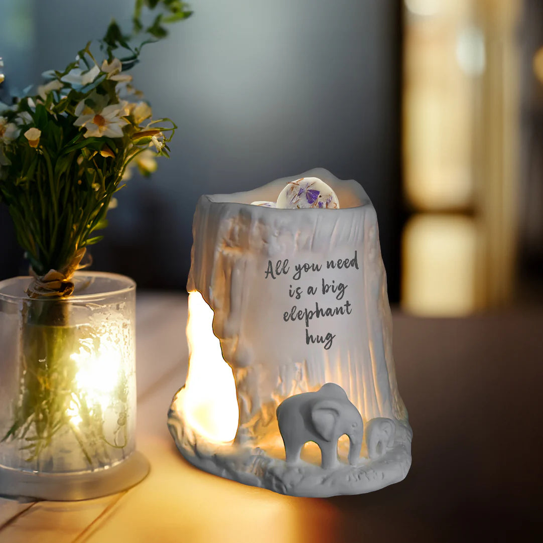 All You Need Is A Big Elephant Hug Tealight Wax Melt Burner