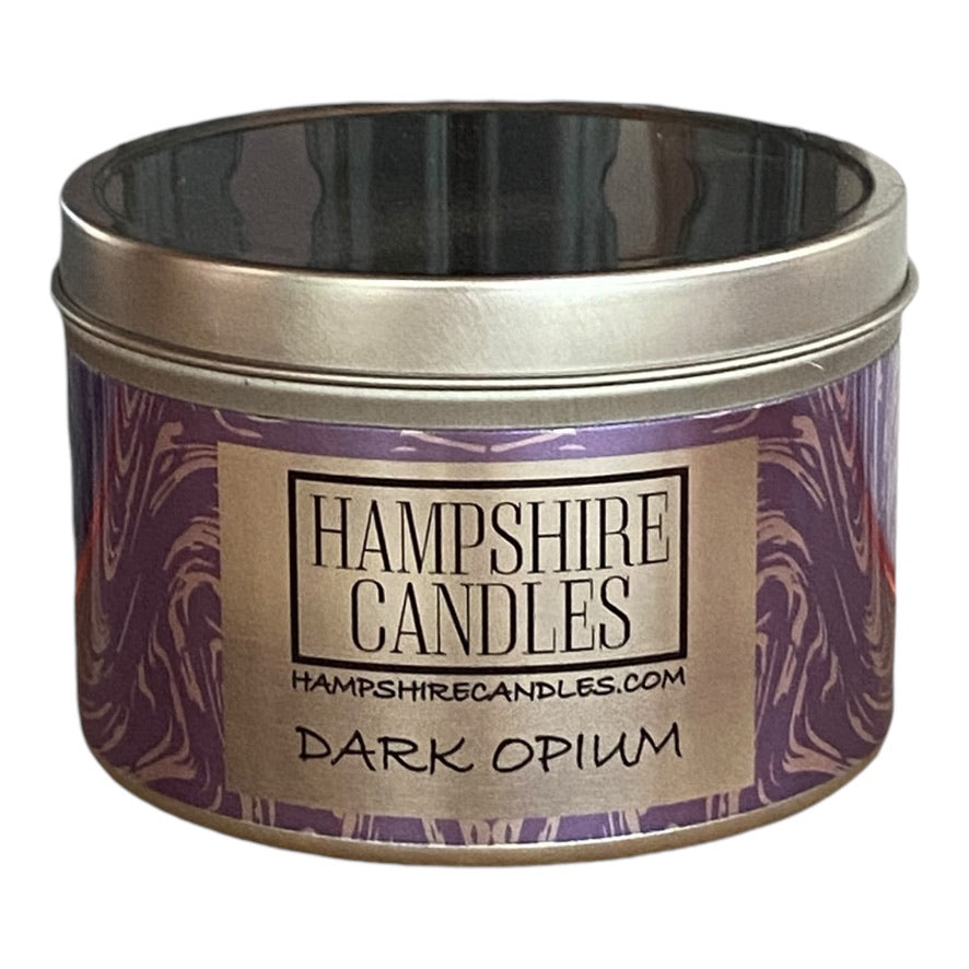 Dark Opium Scented Tin Candle