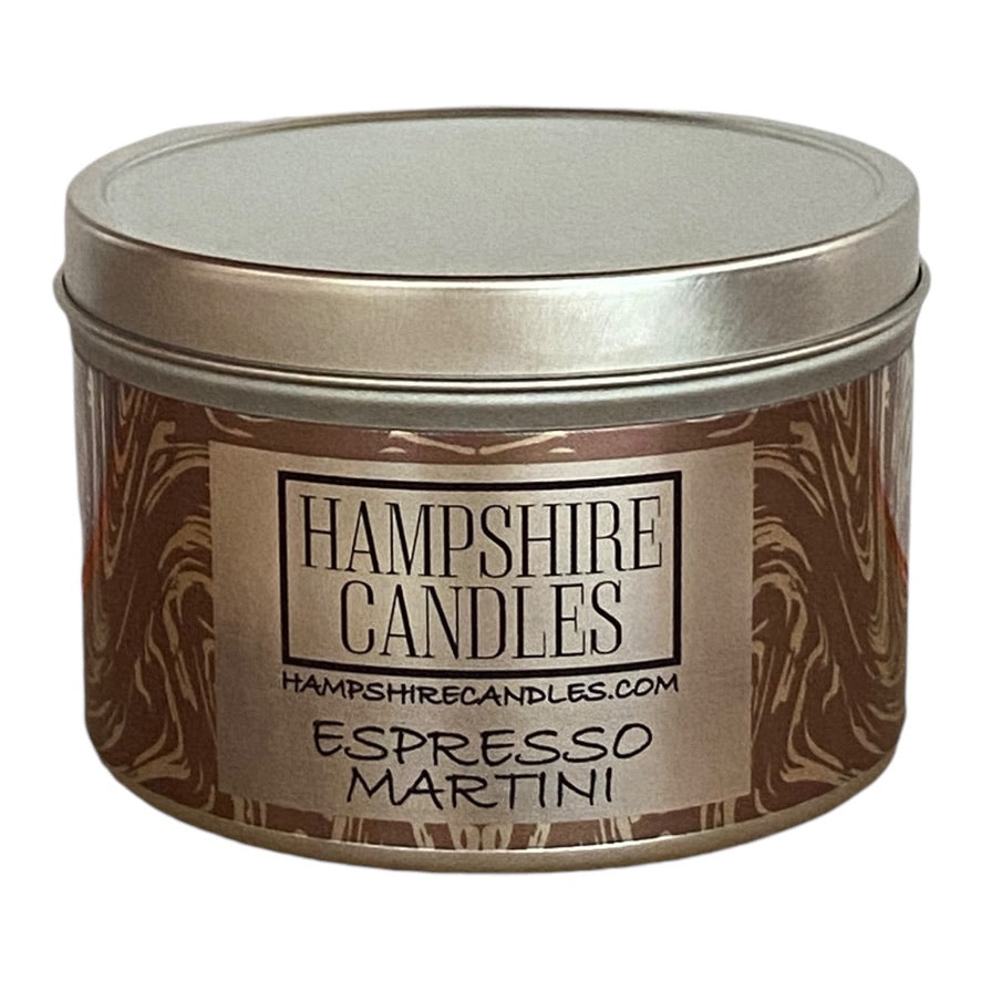 Espresso Martini Scented Tin Candle