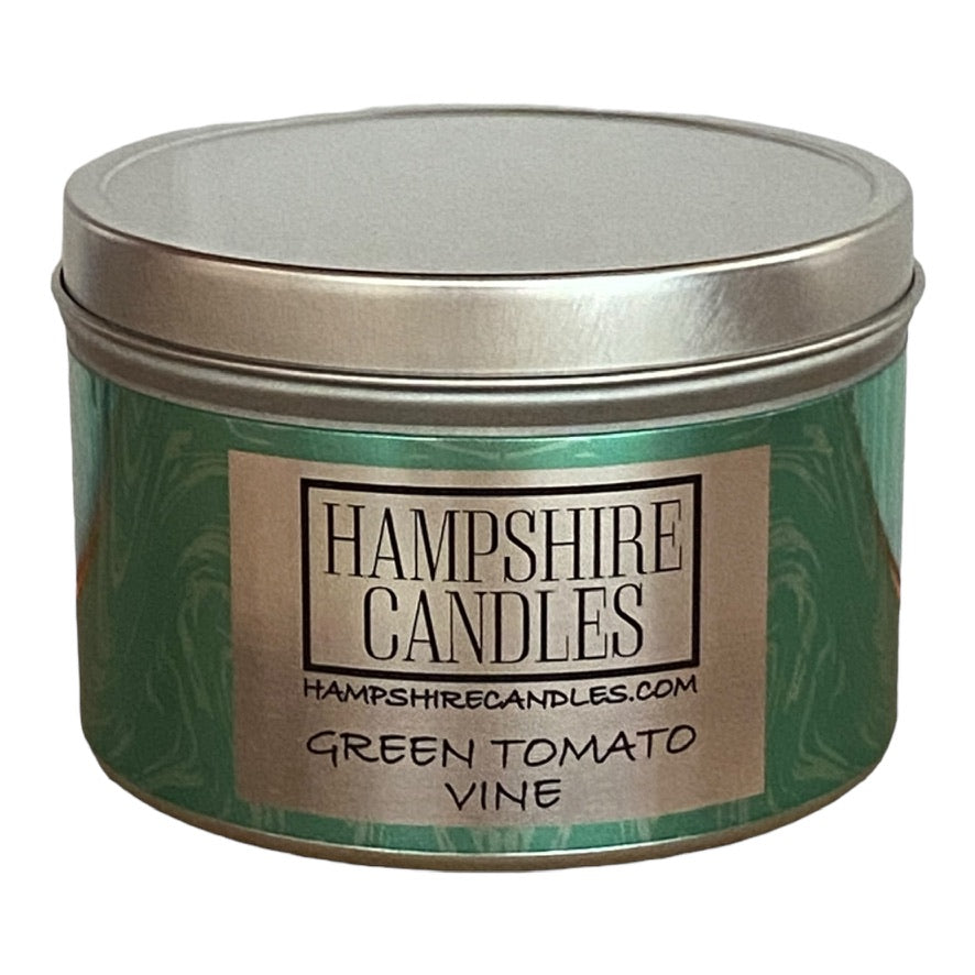 Green Tomato Vine Scented Tin Candle