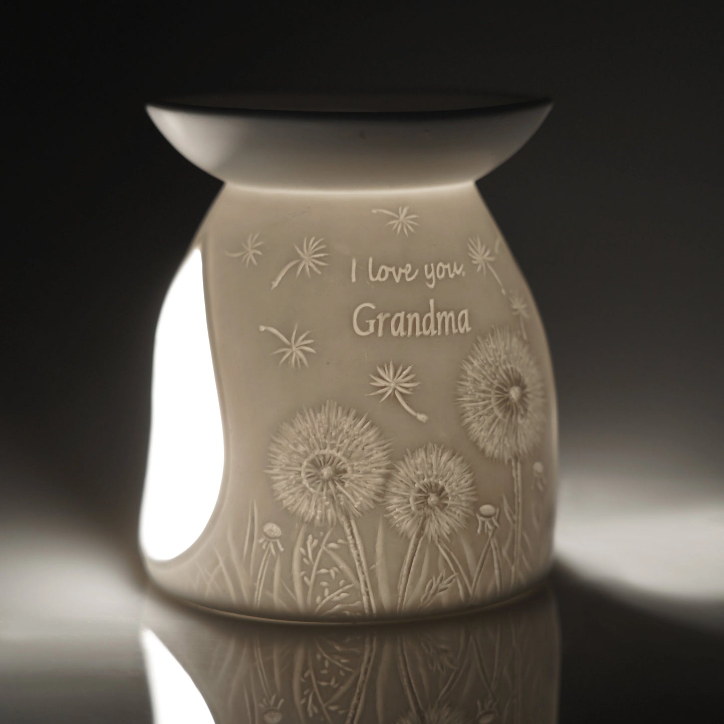 I Love You Grandma Tealight Wax Melt Burner