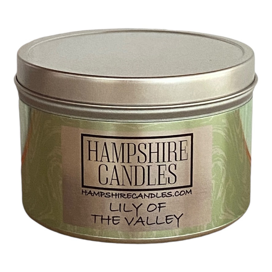 Lily of the Valley Scented Tin Candle