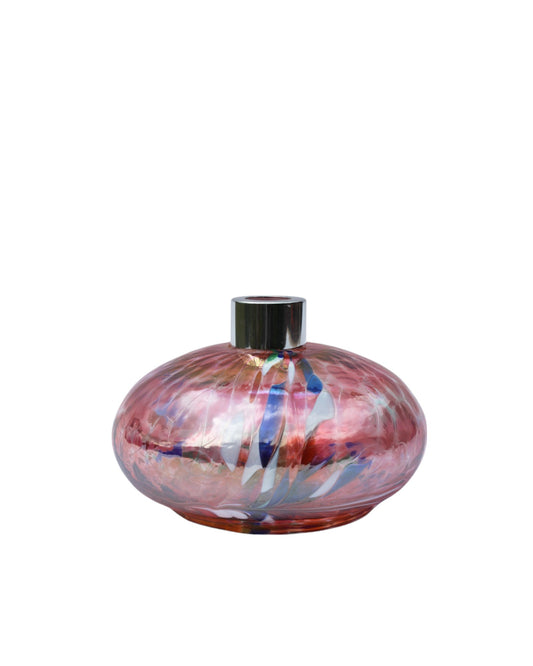 Mouth Blown Glass Amethyst Reed Diffuser Bottle 