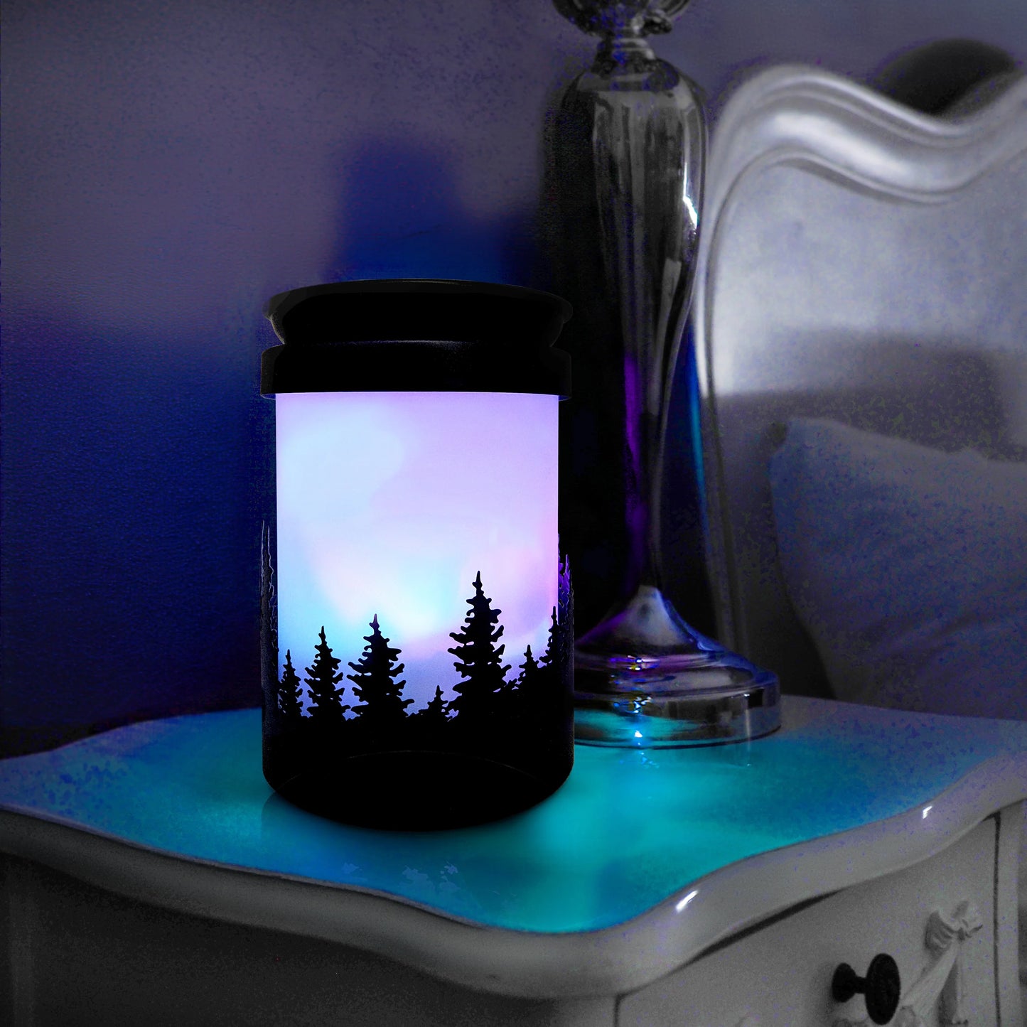 Northern Lights Colour Changing Electric Wax Melt Burner