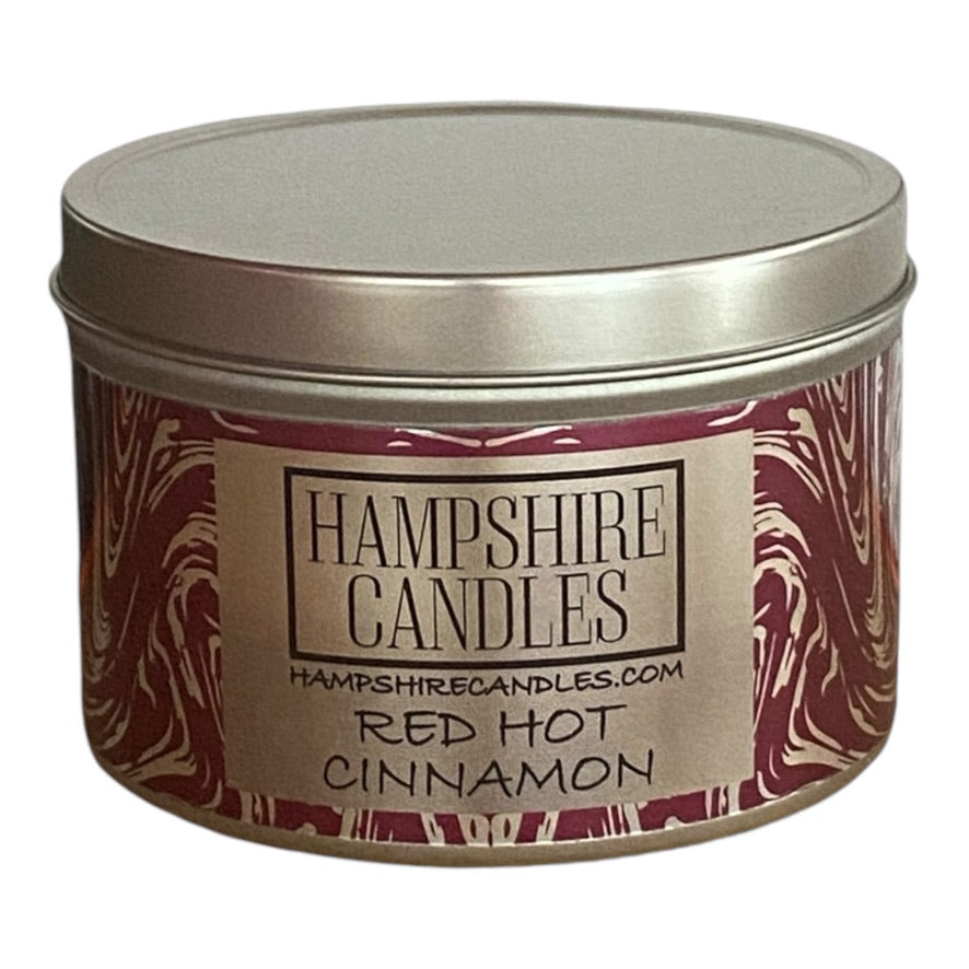 Red Hot Cinnamon Scented Tin Candle