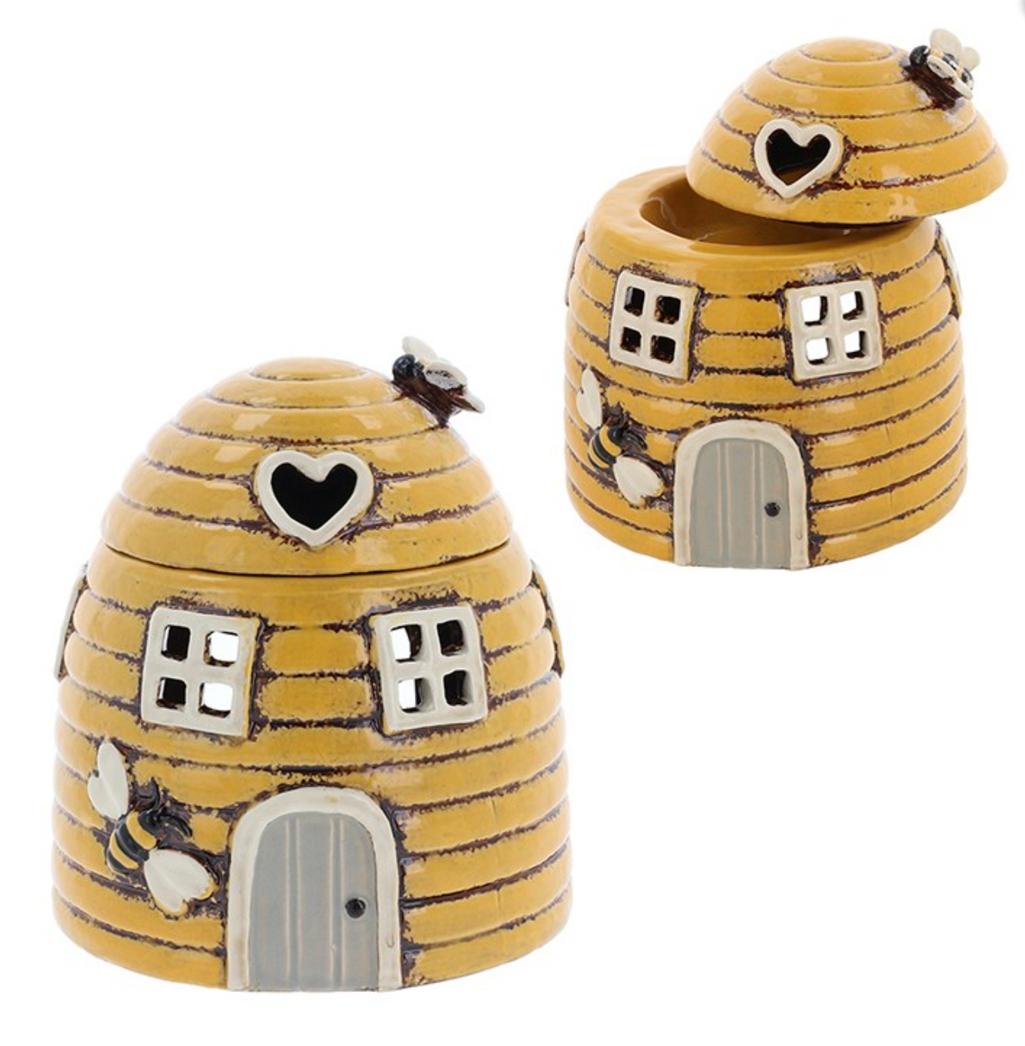 Village Pottery Large Beehive Tealight Wax Melt Burner