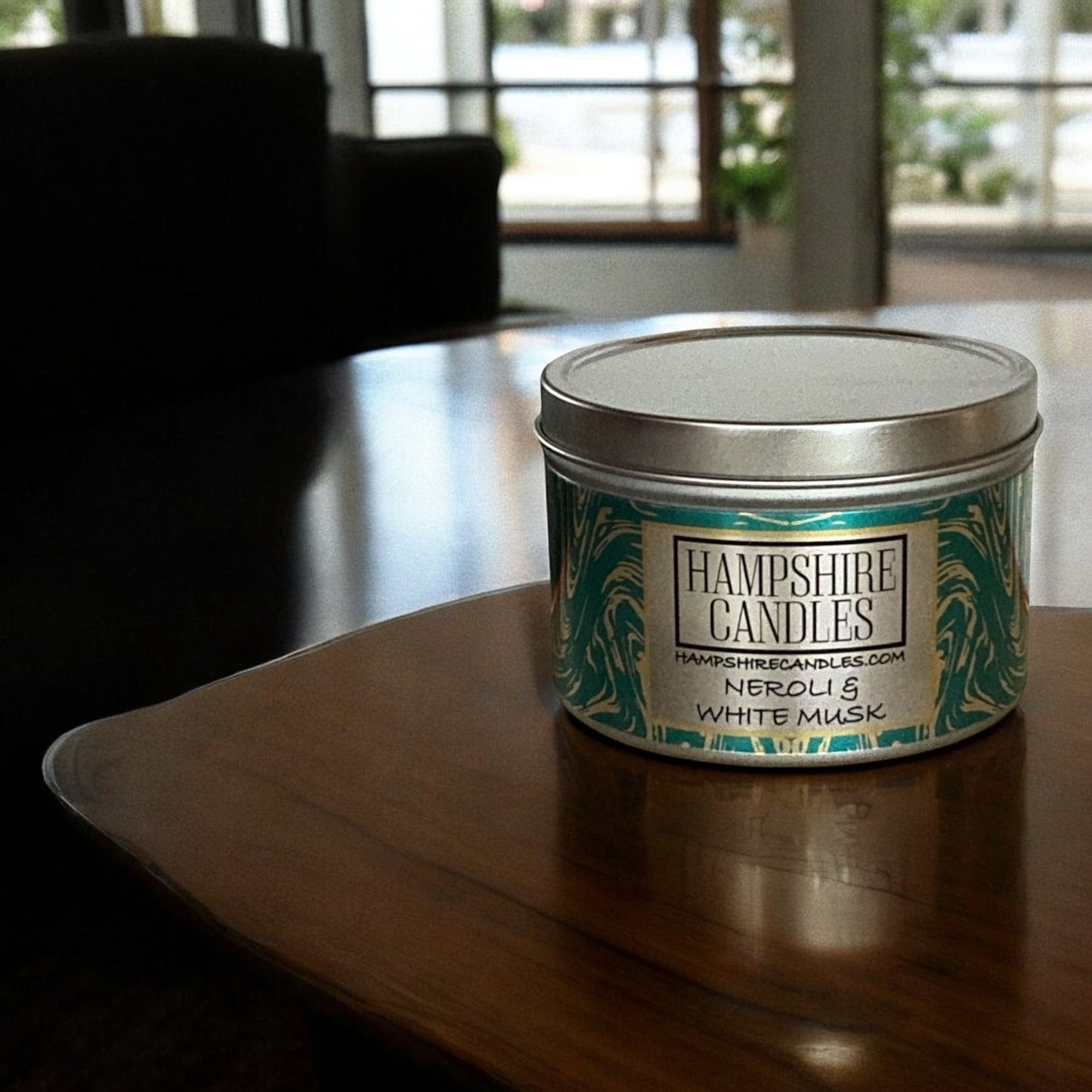 Neroli and White Musk Tin Candle (Pack of Four)