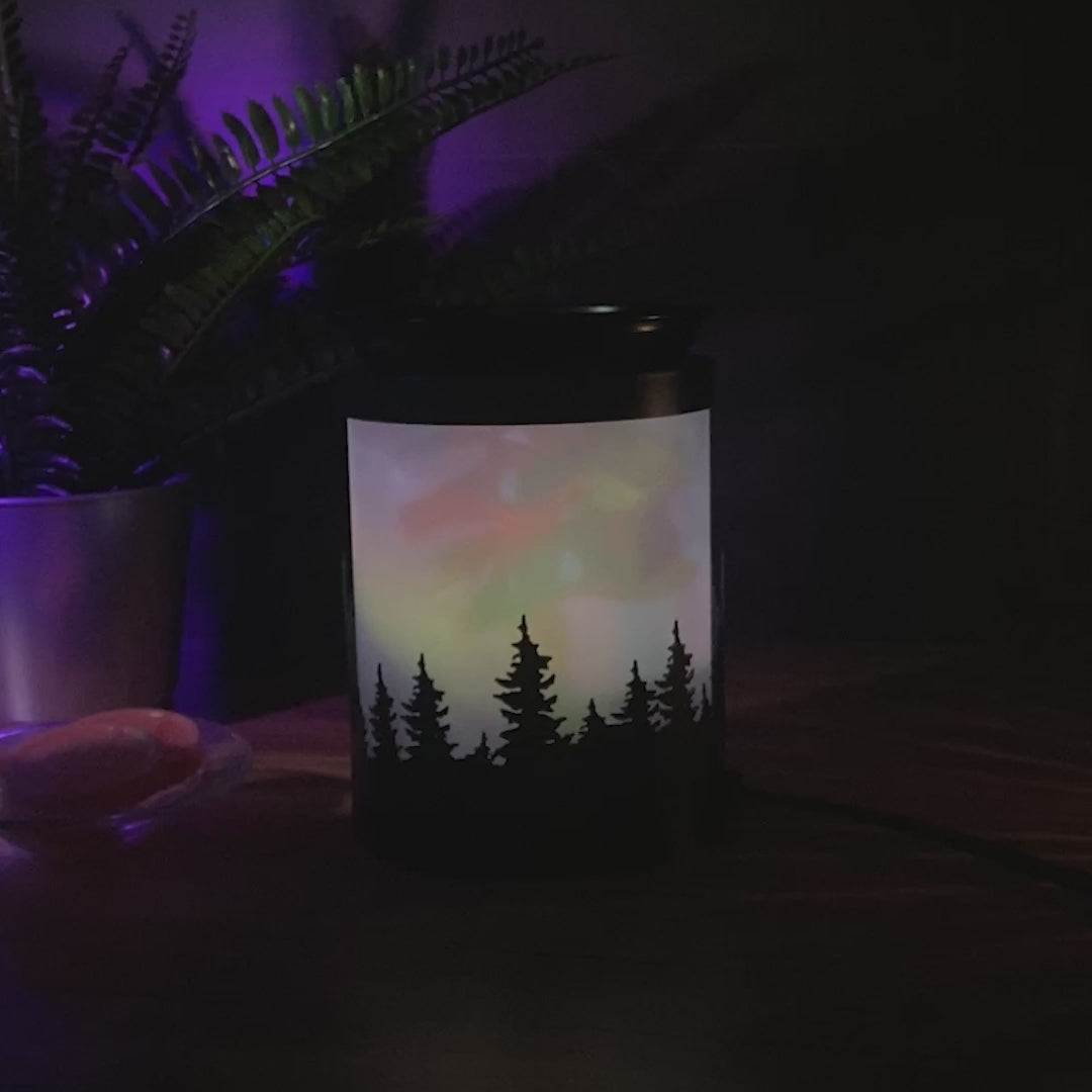 Northern Lights Colour Changing Electric Wax Melt Burner